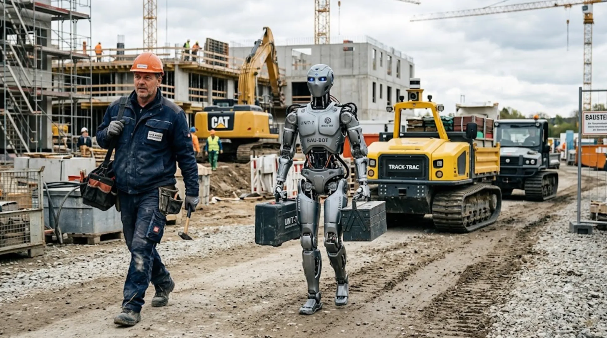 Robotik und was sie für den Bau bedeutet